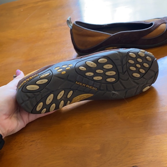 Merrell Carousel Brown Performance Flats 8 VGUC - Picture 13 of 13
